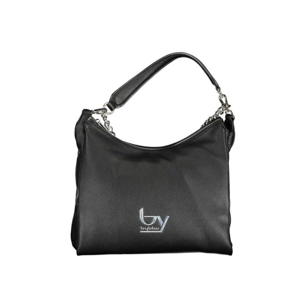 BYBLOS Black Polyurethane Women Women's Handbag